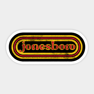 Vintage Jonesboro Sticker